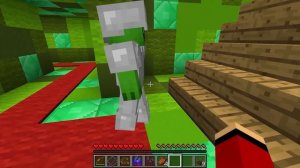 What JJ and Mikey Find THE BIGGEST of JJ's and Mikey's PIT in Minecraft Maizen!