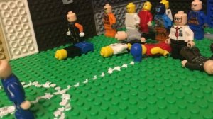 игра в кальмара 1 серия "Тише едешь дальше будешь" lego stop motion