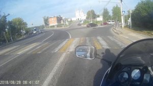 Как не надо ездить!!! Honda VFR 800 5 th