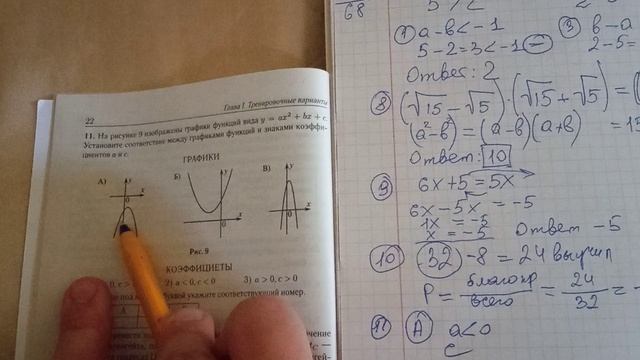 Егэ математика 2023 тренировочные варианты