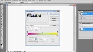 Градиент и заливка в Фотошопе