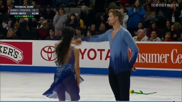13 Madison CHOCK & Evan BATES - US Nationals 2018 - Senior Dance FD IN смотреть онлайн