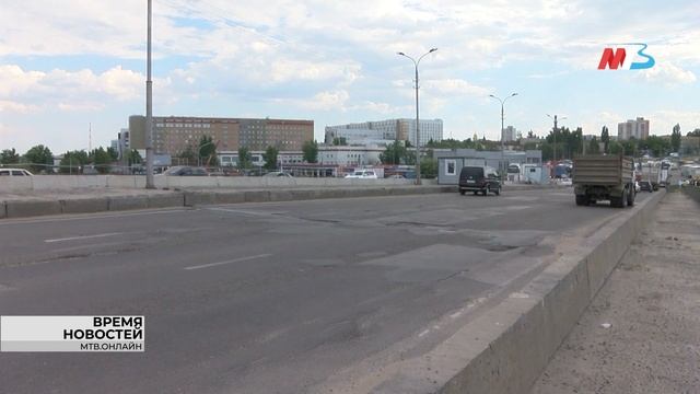 В Волгограде продолжается реконструкция путепровода №8 на Третьей продольной