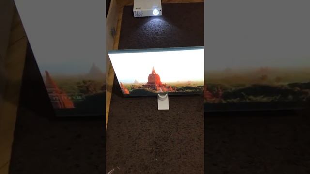 Краска обратной проекции/Paint rear projection.