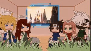 °Team 7 + Minato + Kushina react to Naruto as Zhongli/Morax°
