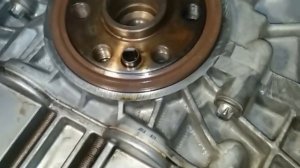 BMW E60 замена заднего сальника мотора  Replacing the rear gland motor and other motors