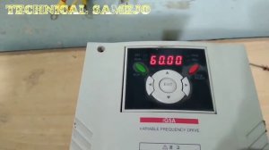 Setup IG5a inverter - variable frequency drive - Technical samejo