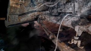 Газ 69 "Товарищ" Замена передней левой рессоры
