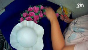 Букет светильник . Подробный МК для начинающих. / lamp rose / DIY