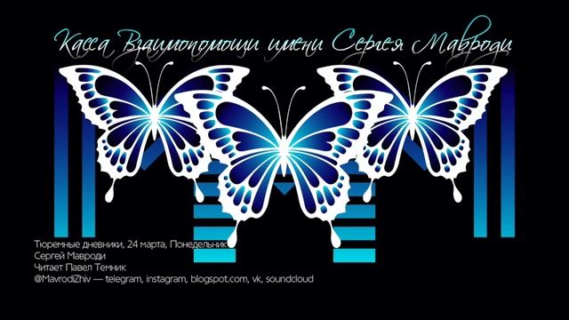 Тюремные Дневники Сергея Мавроди. "24 марта. Понедельник". Читает Павел Темник.