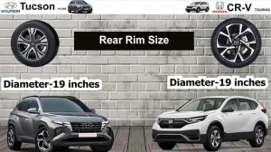 Honda CR-V 2022 vs Hyundai Tucson 2022 Detail Comparison(technical comparison)