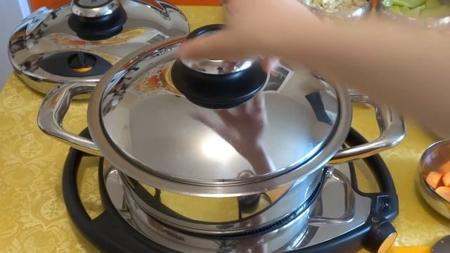 / Рагу овощное / С курицей / за 2 минуты /