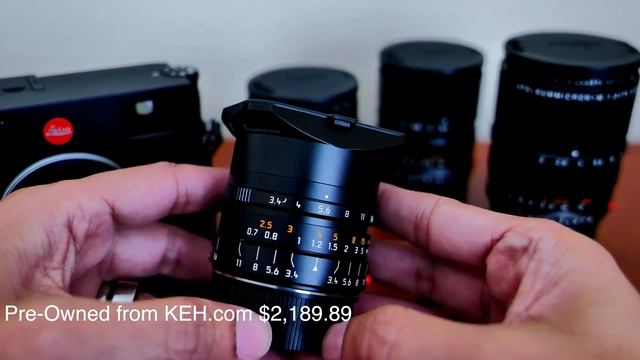 Leica 21mm Super-Elmar-M f/3.4 and Oberwerth M11 Half-Case смотреть онлайн