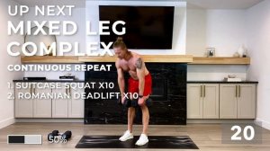 40 MIN KILLER LEG WORKOUT AT HOME + ABS WITH WEIGHTS | 6 WEEK SHRED – DAY 16