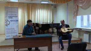 Презентация призовой гитары в Новосибирском музыкальном колледже имени А.Ф.Мурова