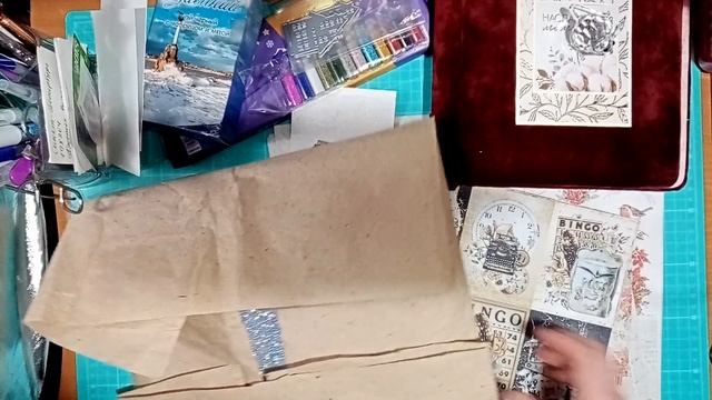 Скрапбукинг/ Заключительный подарок на День Рождения из Татарстана! смотреть онлайн