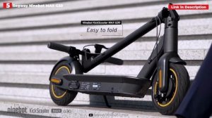 Top 10 Best Electric Scooter (2023)