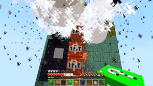 ДВА ПРО ВЫЖИВАЮТ НА ОДНОМ ЛАКИ БЛОКЕ В МАЙНКРАФТ НО НА 1 БЛОКЕ ПРОТИВОСТОЯНИЕ НУБ VS ПРО