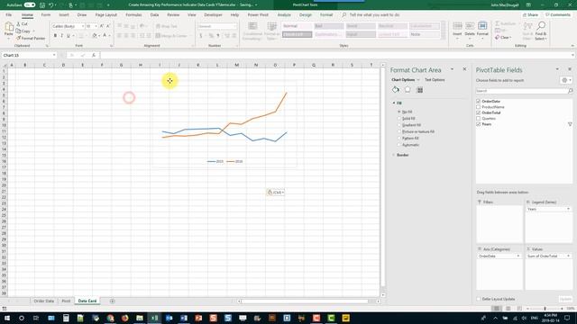 Create Amazing Key Performance Indicator Data Cards In Excel смотреть онлайн