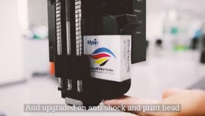 Маркировка криволинейных продуктов принтером RYNAN B1040S