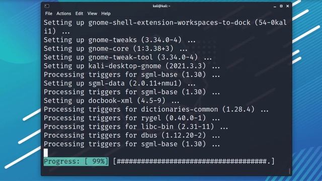 How To Install GNOME Desktop in Kali Linux 2021 | Advanced Coding