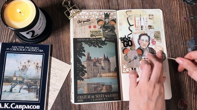 НОВЫЕ Развороты в Личном Дневнике АСМР // СКРАПБУКИНГ // Journal With Me ASMR смотреть онлайн