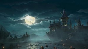 Хогвартс | Hogwarts Wizardry Castle | Harry Potter - Живые Обои