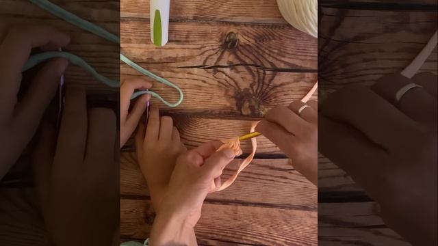 Волшебное кольцо амигуруми для начинающих Вязание крючком для детей Скользящая петля крючком видео