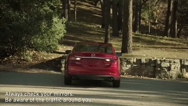 2014 Mazda6 Blind Spot Monitoring Tutorial смотреть онлайн