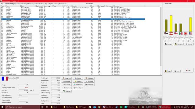 Rule the Waves II France Ep 36 - More Buildup смотреть онлайн