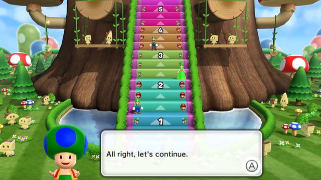 What if everyone does nothing in Mario Party? (Step It Up Mario Party 9 Minigames) смотреть онлайн