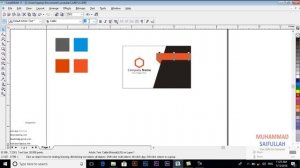 How to Create/Design Business Card in Corel Draw- Design # 12 Learn In Urdu/Hindi
