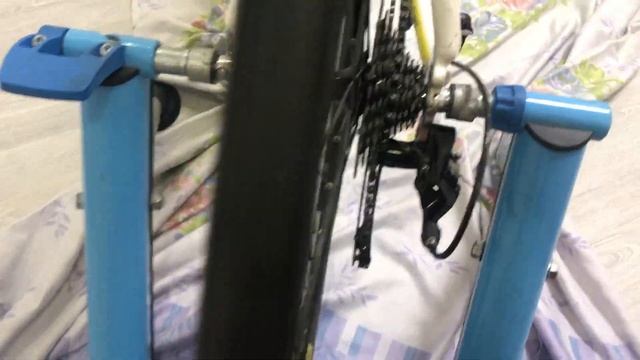 Износ покрышки на велостанке.Шум от велостанка.