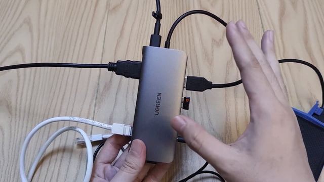 Hub chuyển đổi Ugreen CM179 10 trong 1 có đủ cổng USB, SD, HDMI, Lan,... смотреть онлайн