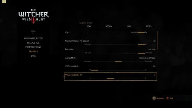 The Witcher 3 Clevo N150