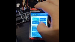 ESP32 LVGL8 Micropython Water Timer Test