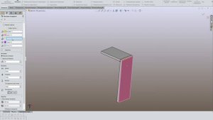SOLIDWORKS. 3d моделирование. Шип и паз.
