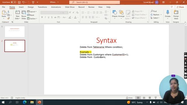 Delete Statement #sql #sqltutorial #sqltutorialforbeginners #sqlserver