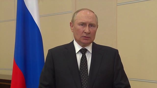 Видеообращение Президента РФ Владимира Путина