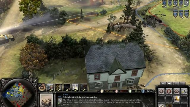 COH2 The Western Front Armies German Oberkommando West First try part 2 смотреть онлайн