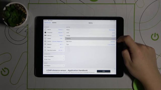 Aida64 Battery Details & Informations on iPad 2021 – Specification of Battery смотреть онлайн