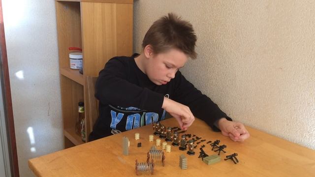 Мини фигурки немецких солдатиков с AliExpress. Обзор. смотреть онлайн