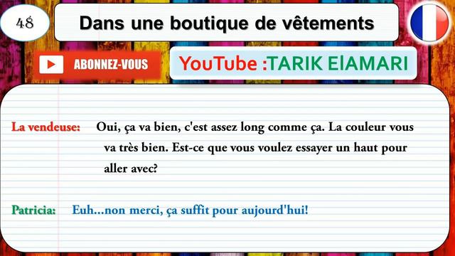 dialogues en français 40 57