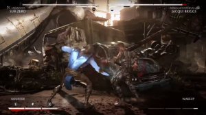 MORTAL KOMBAT XL Sub zero vs Jacqui Briggs