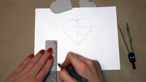 DIY / Как нарисовать идеально ровное сердце - мастер класс