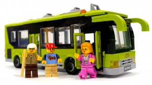 Собираем Городской автобус из LEGO - ENLIGHTEN 1121