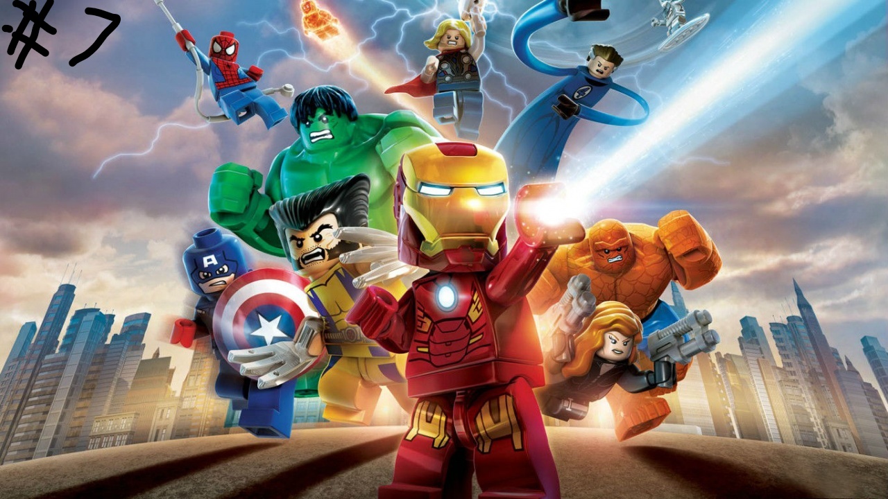 Lego marvel superheroes Прохождение Часть 7 - Радужный приём
