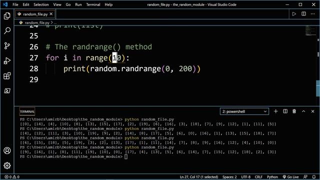 Modules In Python : The Random Module смотреть онлайн