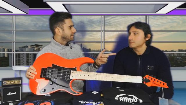 Ibanez RG550 Genesis + Special Guest ORLANDO BARBUTO!! смотреть онлайн