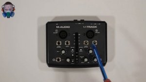 M-Audio M-track PLUS USB внешняя звуковая карта